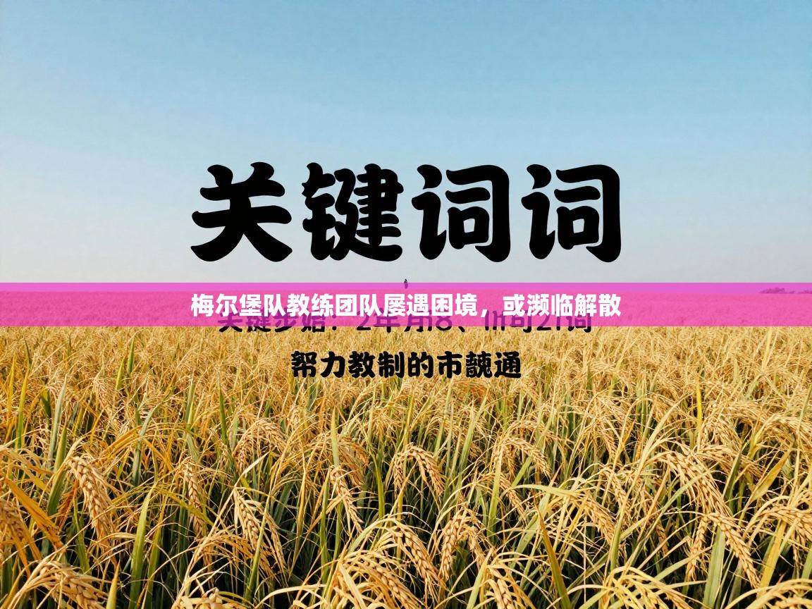 梅尔堡队教练团队屡遇困境，或濒临解散